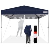 One-Person Setup Instant Pop Up Canopy w/ Wheeled Bag, 10x10ft