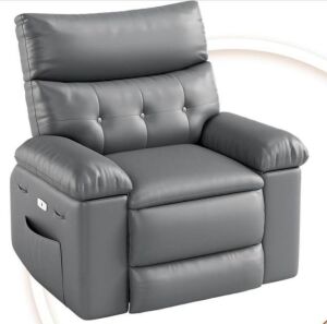 Power Recliner with Massage, Heat & Swivel 