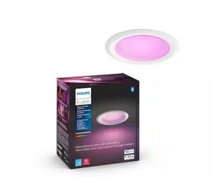 Philips Hue 4 in. LED Color Changing Smart Recessed High Lumen Downlight with Bluetooth
