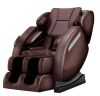 Brown Recliner with Zero Gravity, Full Body Air Pressure, Bluetooth, Heat and Foot Roller Massage Chair