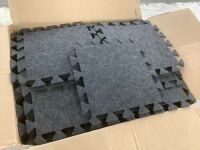 Interlocking Floor Mat, 12" x 12", 40pc&nbsp;