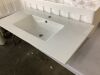 Swiss Madison 36.13 in. W x 18.31 in. D Ceramic Vanity Top in Glossy White - 2