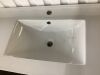 Swiss Madison 36.13 in. W x 18.31 in. D Ceramic Vanity Top in Glossy White - 3