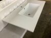Swiss Madison 36.13 in. W x 18.31 in. D Ceramic Vanity Top in Glossy White - 4