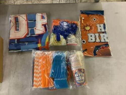 Dart Battle Birthday Party Supplies&nbsp;