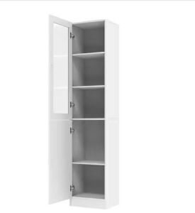 FUFU&GAGA White Wood Storage Cabinet