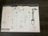Wall Mounted Double Handle 10 in. 2-Spray Shower Faucet 2.5 GPM Shower Set Faucet with Drip Free in. Oil Rubbed Bronze - 8