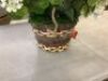 Nearly Natural&nbsp;Indoor/Outdoor UV Resistant White Geranium Hanging Basket Artificial Plant - 2