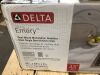 Delta Emery 33 in. Drop-In/Undermount Single Bowl 18 Gauge Stainless Steel Kitchen Workstation Sink with Accessories - 3