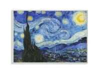Stupell Industries&nbsp;12 in. x 18 in. "Van Gogh Starry Night Post Impressionist Painting" by Vincent Van Gogh Wood Wall Art