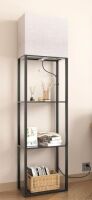 Floor Lamp with Shelves