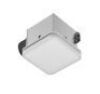 Commercial Electric&nbsp;130 /160 CFM Ceiling Mount Room Side Installation Square Bathroom Exhaust Fan with Night Light and Humidity Sensor