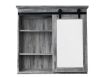 Glacier Bay 31.37 in. W x 29.33 in. H Rectangular Medicine Cabinet with Mirror