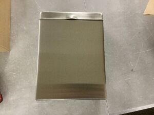 Lot of (6) Stainless Steel Sanitary Napkin Receptacle w/ Paper Bags 