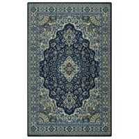 GARVEE Floral 10x13 Area Rug, Blue