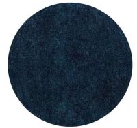 JONATHAN Y&nbsp;Haze Solid Low-Pile Navy 4 ft. Round Area Rug