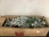 Pre-Lit Snow Flocked Artificial Pine Christmas Tree w/ Warm White Lights -6ft - 2
