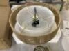 SineRise 16'' Rattan Flush Mount Ceiling Light Fixture,2-Tier Drum Hand-Woven  - 6