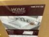 Home Decorators Collection&nbsp;37 in. W x 22 in. D Cultured Marble White Rectangular Single Sink Vanity Top in Everest - 3