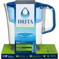 Brita&nbsp;Tahoe 10-Cup Large Water Filter Pitcher in Blue with 1 Standard Filter