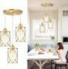 Osimir 3-Light Pendant Lighting with Clear Glass