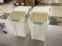 Airtight Food Storage Container, 50lb, 2 Pack&nbsp;