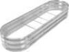 GADI Galvanized Raised Garden Bed 20" x 67" x 10"&nbsp;