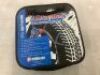 Auto-Trac Series 2300 Pickup Truck/SUV Traction Snow Tire Chains with Diamond Cross Pattern for Grip and Smoothness, 2 Pack - 2