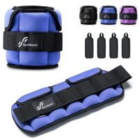 Sportneer Adjustable Ankle Weights, 5lb Pair&nbsp;