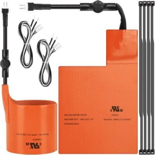 Battery Heater Pad & Oil Filter Heater Kit for Generac