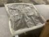 3-Panel Wrought Iron Metal Fireplace Screen Cover w/ Scroll Design - 55x33in - 2
