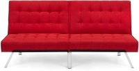 Modern Linen Futon Sofa Bed