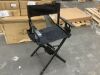 Omysalon 24in Director Chair Folding Artist Makeup Chair - 2