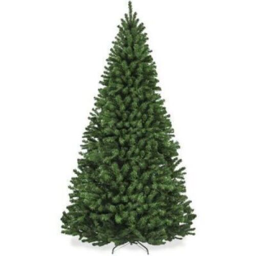 6' Pre-Lit Artificial Spruce Christmas Tree w/ Foldable Metal Base