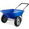 Dual-Wheel Wheelbarrow Garden Cart