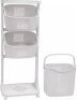 3 Tier Laundry Basket with Wheels&nbsp;