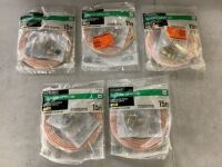 Lot of (5)&nbsp;Everbilt&nbsp;1/4 in. COMP x 1/4 in. COMP x 15 ft. Copper Ice Maker Installation Kit