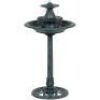 3-Tier Polyresin Pedestal Bird Bath Fountain&nbsp;
