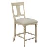Martha Stewart Fiona Light Grey Counter Stool