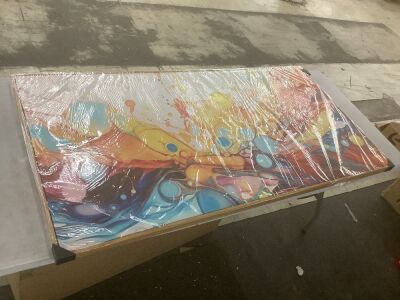 Abstract Wall Art 30" x 60" 