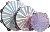 3 Pack Radiant Tambourine Hand Held Drum 6/8/10 Inch