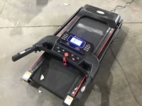 Folding Treadmill w/ Manual Incline, Shock Absorbent Running Deck -Missing Some Hardware-