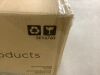 Set of 5 Collapsible Hyacinth Storage Baskets w/ Inserts - 10.5x10.5in - 3