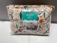TWIN Pillow Fort Floral Comforter Set