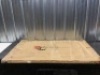 Bar Height Folding Table Indoor Outdoor Accessory w/ Thick Table Top - 32in - 3