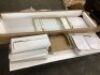 FUFU&GAGA Contemporary/Modern White Sideboard with Storage Drawers - Damage to Drawer Back Piece - 2