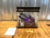 Fish Tank Smart Aquarium Kit: URUQ 2Gal UHD Glass Silent Pump Self Cleaning Multi-Layer Filtration System - 2