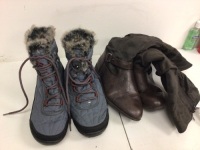 Lot of (2) Womens Shoes, 8.5W and 11W, E-Commerce Return, Sold as is