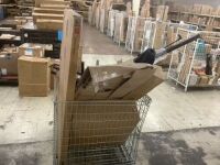 Bin of Salvage. Items Will Be Damaged and Incomplete - Basket Not Included