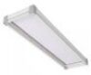 Commercial Electric&nbsp;Sebastian 48 in. x 13 in. Modern White Satin Nickel CCT Selectable LED Flush Mount Ceiling Light 4000 Dimmable Lumens